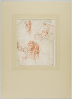 A 016 recto
          <br/>
          Figuurstudies voor de kruisiging van Haman
          <br/>
          <em>Michelangelo Buonarroti (1475-1564)</em>